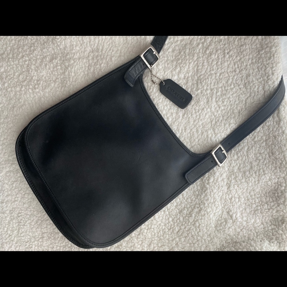 Vintage Leather Coach Crossbody